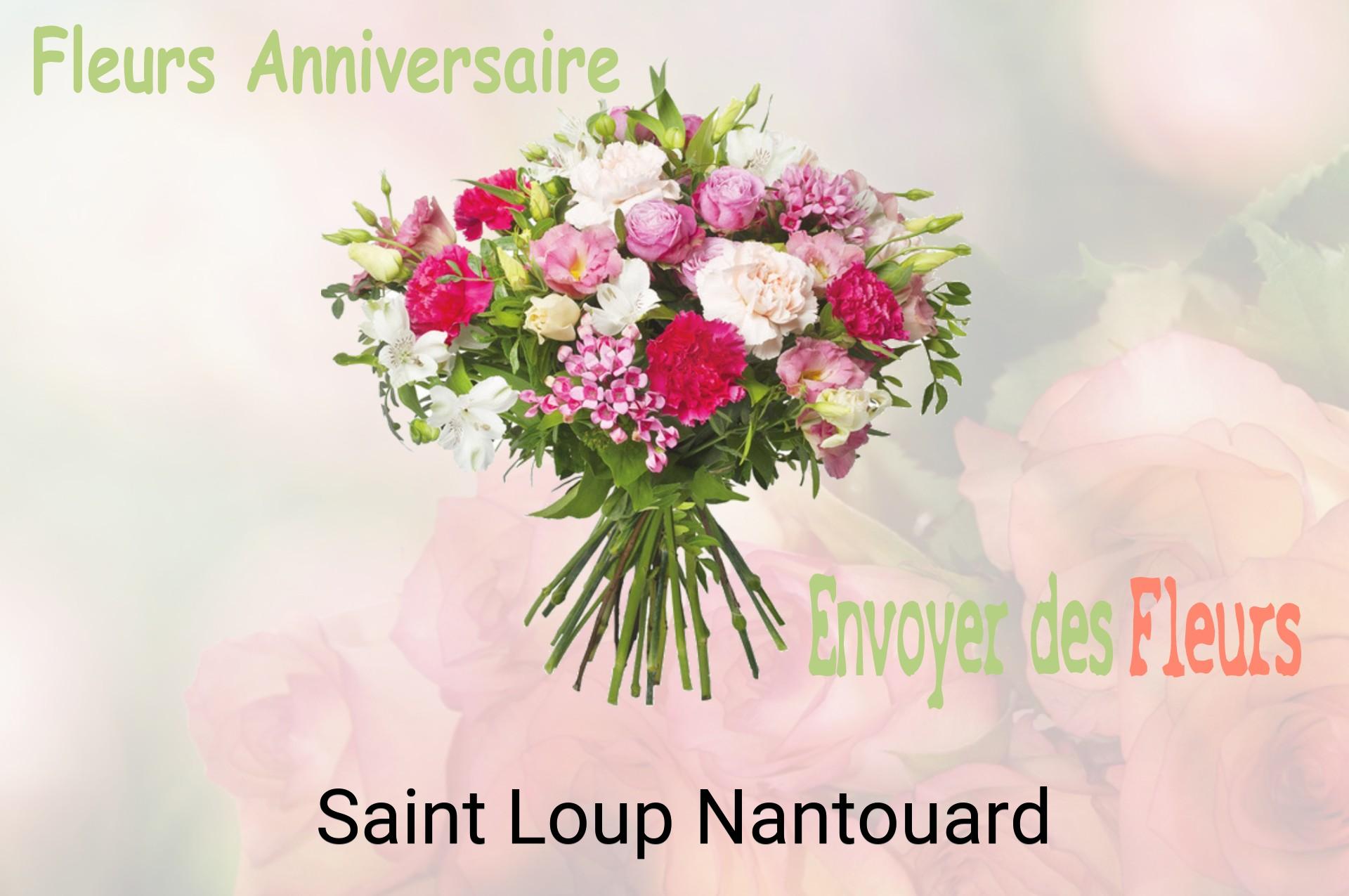 Bouquet de fleurs d’anniversaire livré à Saint-Loup-Nantouard