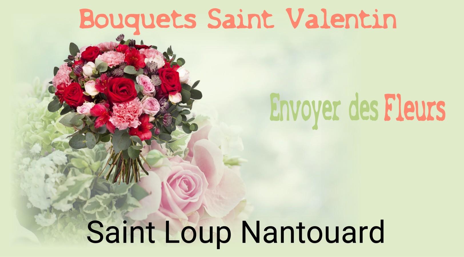 Roses de Saint-Valentin livrées à Saint-Loup-Nantouard